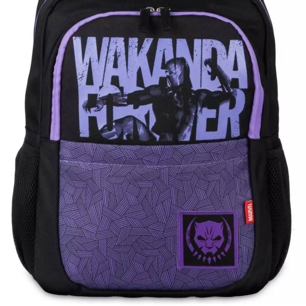NWT Disneys Black Panther Wakanda 16” backpack & lunchbox tote kids movie